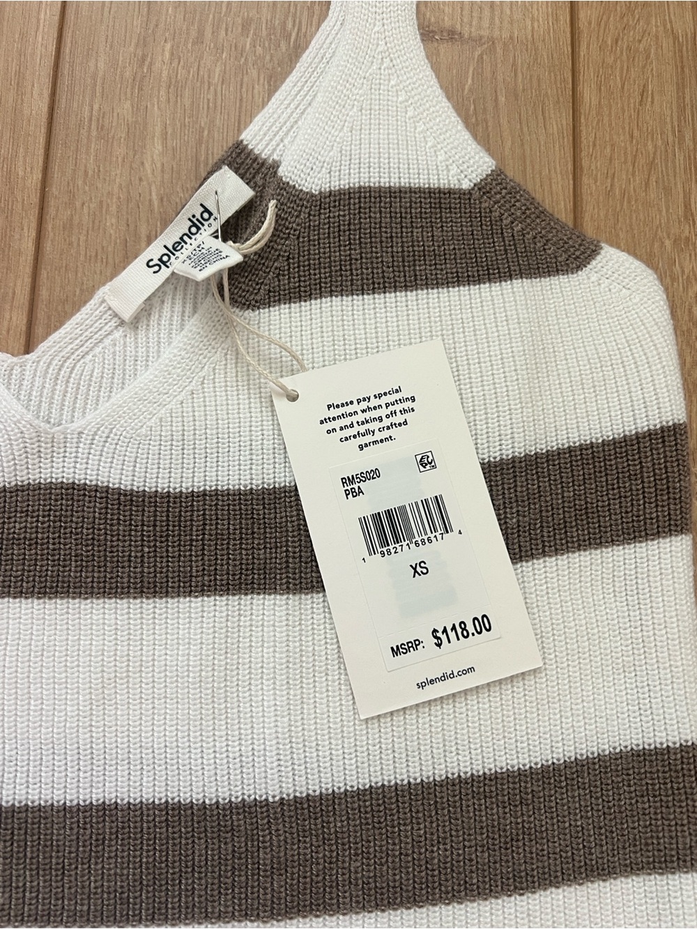 [NEW W/ TAGS] Splendid Octavia Stripe Tank - Picture 3 of 3